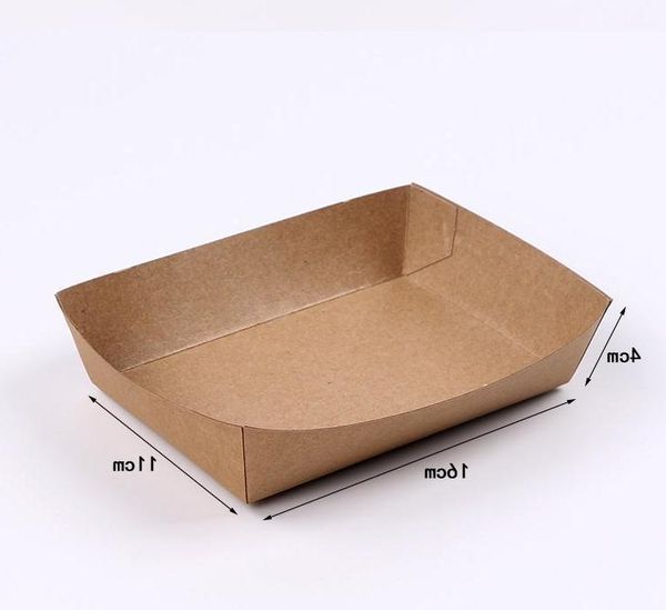 

cardboard food tray dog french fries plates dishes food packaging box disposable dinnerware tableware wholesale