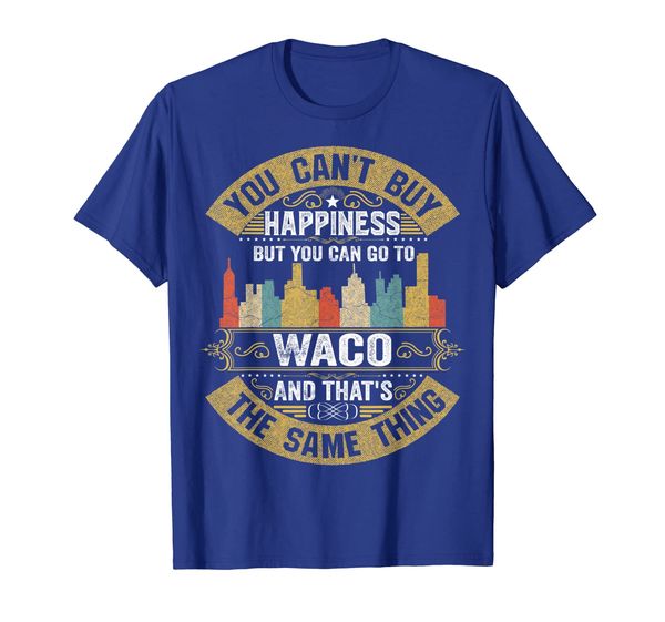 

home city waco t-shirt texas skyline 70s 80s gifts, White;black