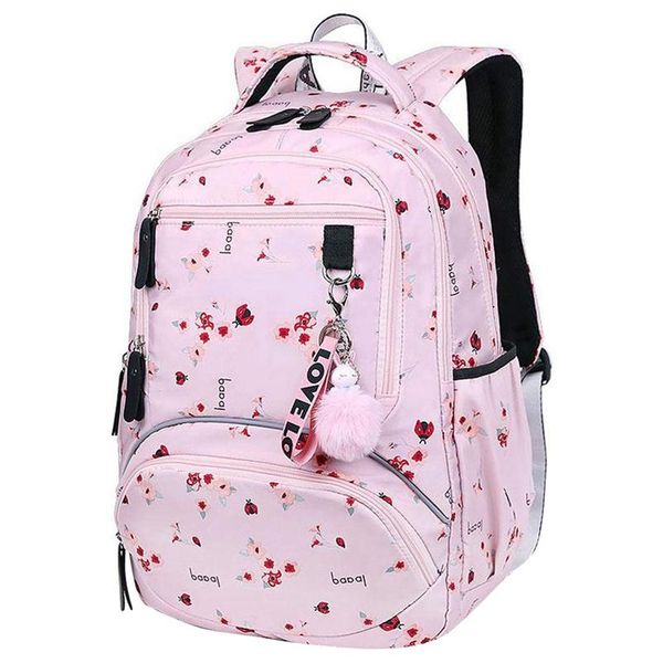 

outdoor bags large school bag cute student backpack printed waterproof primary book for teenage girls kids