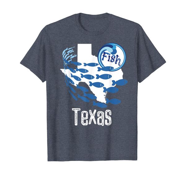 

texas, fishing in home state t-shirt, White;black