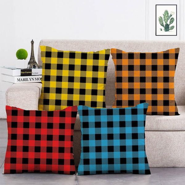 

1pc geometry series style cushion cover home decorative sofa bed decorative livingroom pillows case t301