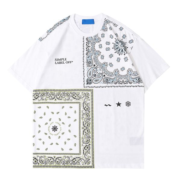 

hiphop tshirt men women round neck men's t-shirt couple tee shirts, White;black