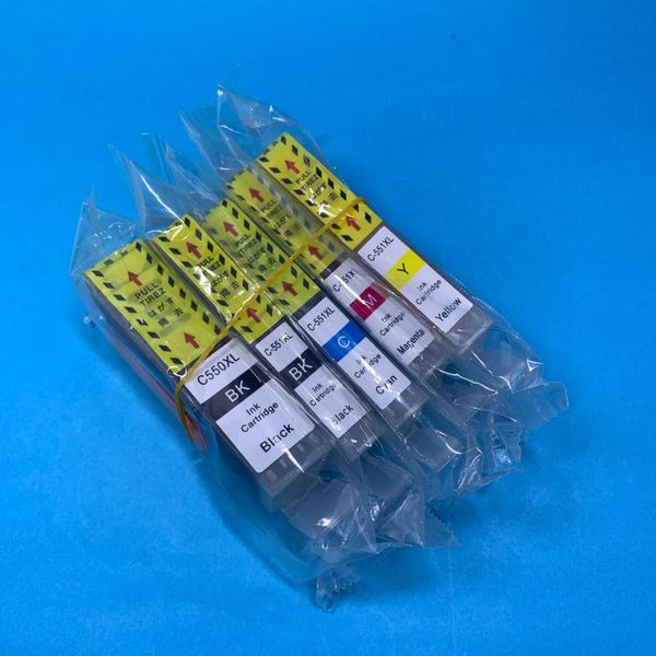 

ink cartridges yotat pgi550 compatible cartridge pgi-550 cli-551 for canon pixma ip7250 mg5450 mx925 mg5550 mg6450 mg5650 mg6650 mx725
