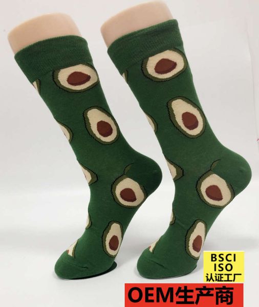 

street high tube socks women's fashion street middle cotton men's, Black