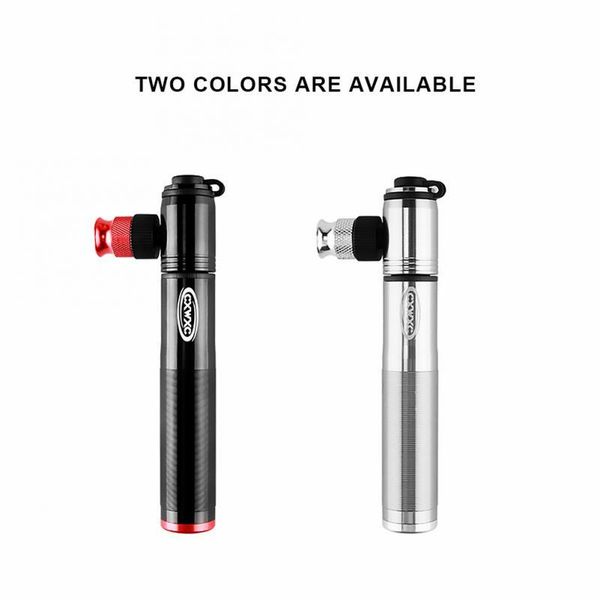 

bike pumps portable hand high-pressure mini bicycle pump tire air inflator basketball needle hose mtb