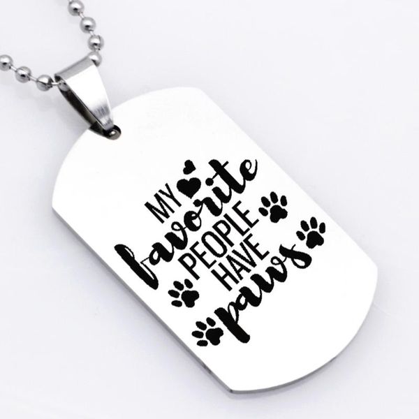 

earrings & necklace 2021 design square letter keychain my favorite people have paws gift for friend drop accepted yp6131, Silver