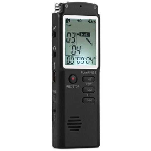 

digital voice recorder 8gb original usb professional 96 hours dictaphone audio with wav,mp3 player