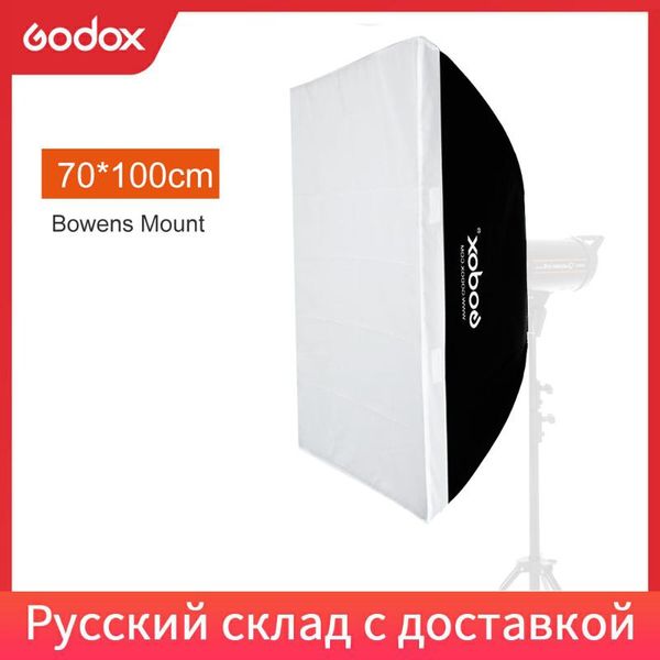 

godox 70 x 100cm 27.5"x 39" speedlite studio strobe flash p reflective softbox soft box diffuser for bowens mount