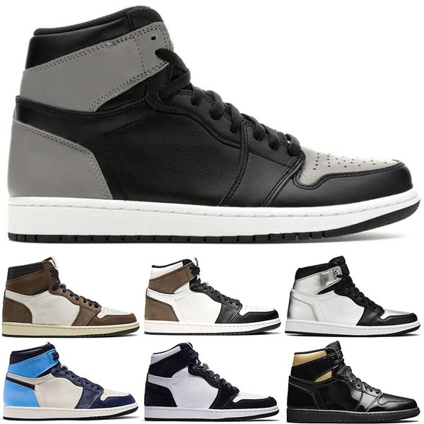 

womens mens arrival new basketball shoes 1 1s jumpman shattered midnight university blue toe seafoam suitable trainers sports casual