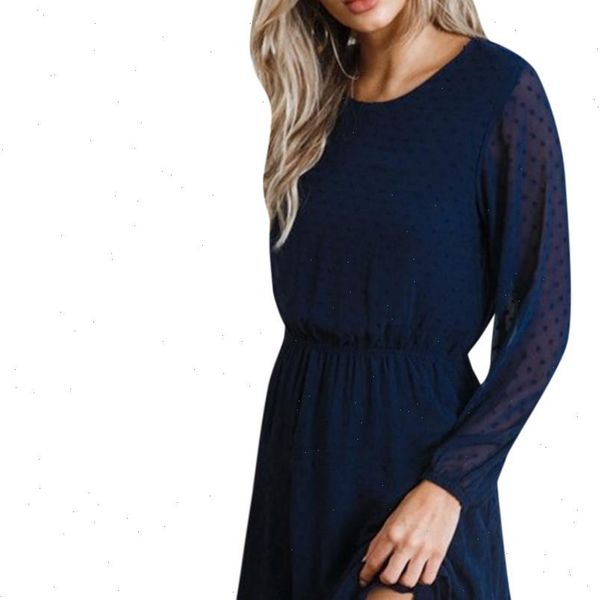 

women dress cascading lantern ladies round neck solid sleeve casual mini rising fashion women dress summer, Black;gray