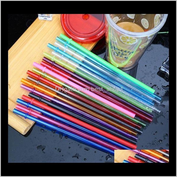 

disposable straws 260*6mm creative diy plastic party drinking straws 10.5inch reusable straws for tall skinny tumblers sn3086 g3cb0 foigr