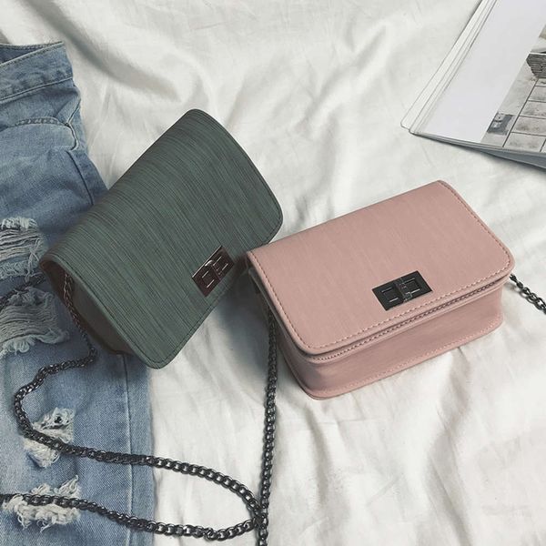 

hbp fashion summer 2021 trend new korean versatile chain small square lock single shoulder messenger bag