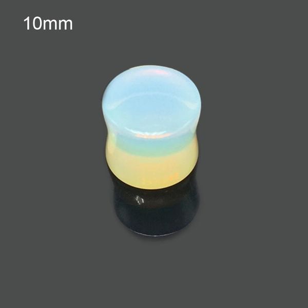 

other opal stone practical hole enlarge fashion jewelry washable piercing durable dilator safty ear plug, Slivery;golden