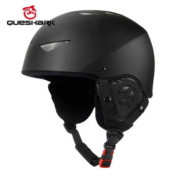 

tactical helmets queshark professional full-covered ski helmet crashproof snow mesh breathable ear warm skateboard snowboard