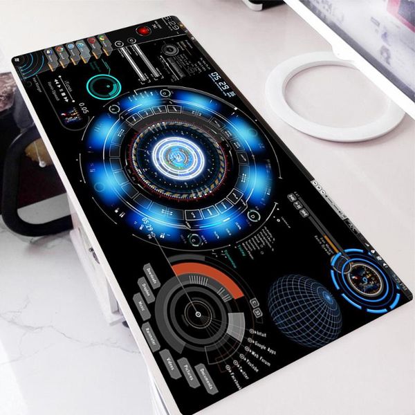 

mouse pads & wrist rests anime pad gamer rubber mat pc cabinet carpets mausepad iron mans mousepad company gaming keyboard on the table