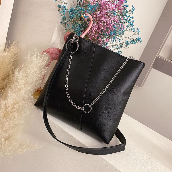

fashion designer chains tote bags for women 2021 new luxury handbags pu leather womens shoulder bag female cross body bag sac