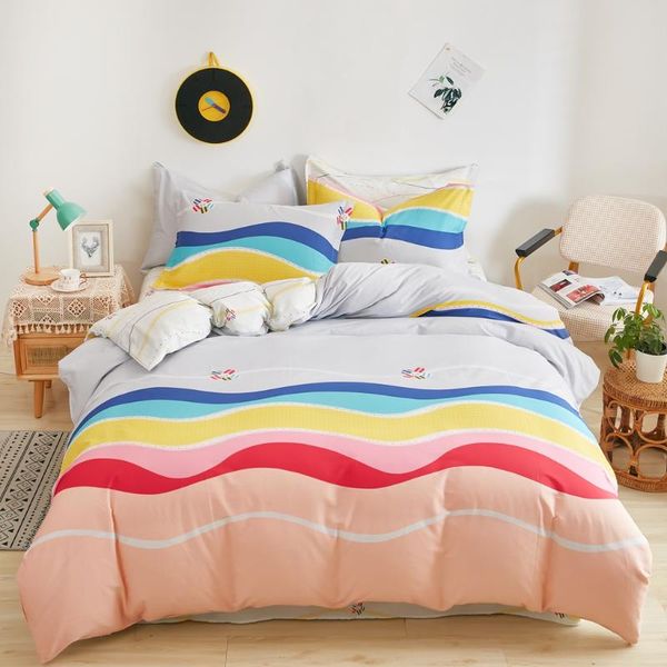 

bedding sets silky touch set luxury embroidery bed solid color golden rim duvet cover sheet  king size