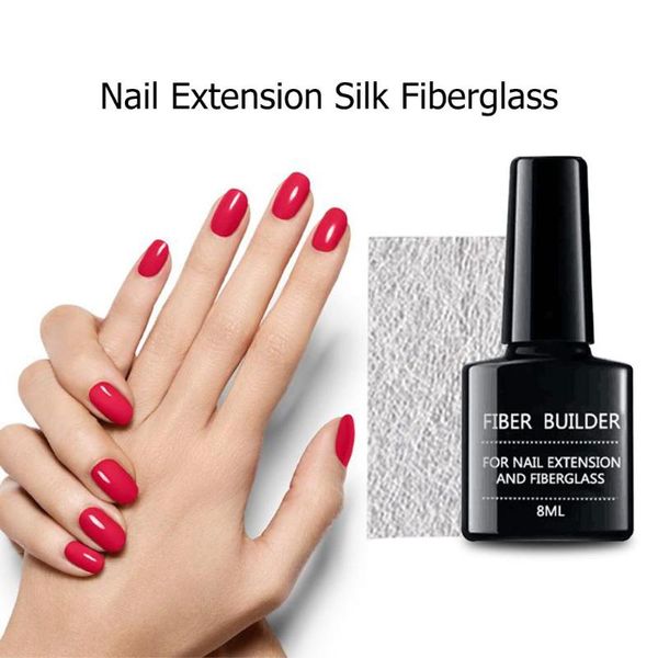 

nail art kits 8ml polish extension environmental protection non-toxic fibers and resins tips builder gel forms varnish