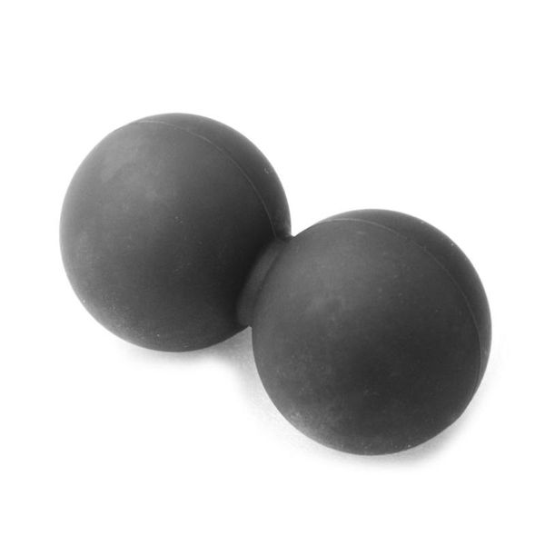 

fitness balls peanut trigger point body muscle stress relief for myofascial release (black)