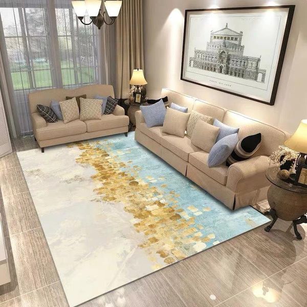 

carpets simple style rug living room coffee table bedroom carpet model rectangular american floor mat