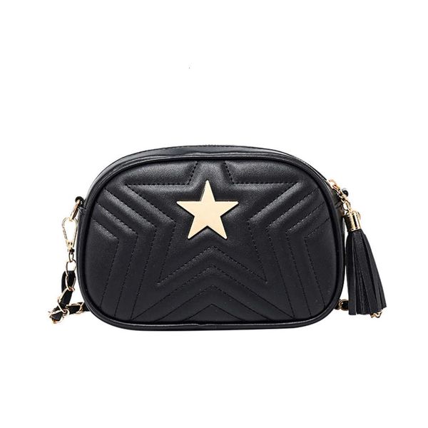 

fashion 2021 new women's korean fashion small round tassel portable messenger bag