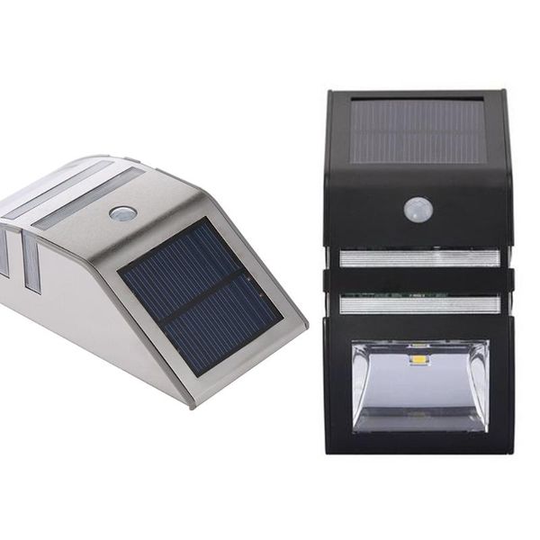 

wall lamp body induction pir light solar powered outdoor garden