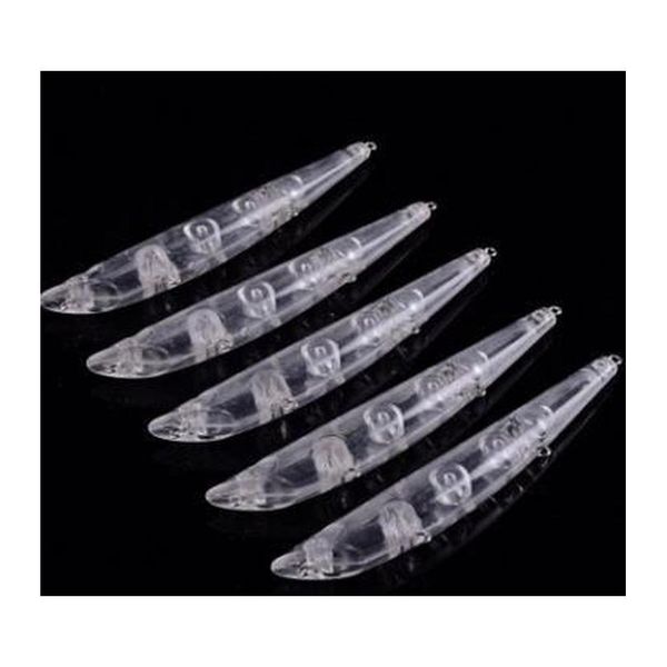 

blank fish body unpainted color fishing lure 12cm 15g 100pc/lot diy lipless dray pencil swimbaits p jlljhb outbag2007