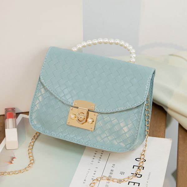 

2021 handbag women's summer snakeskin new all-match pattern bag fashion shoulder messenger pearl cross-border otvrn
