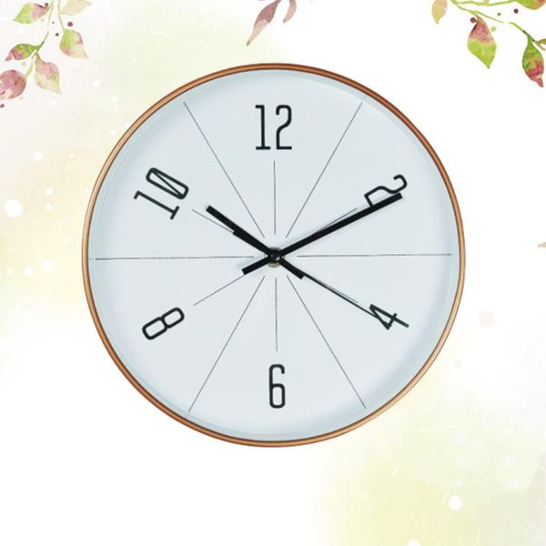 

1pc art watch european wall clock wall hanging clock without battery (white)