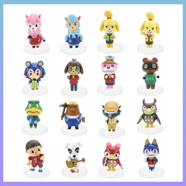 

keychains animal friends club key chain full set of 16 games surrounding the crickie potter hu lara doll do ornaments, Silver