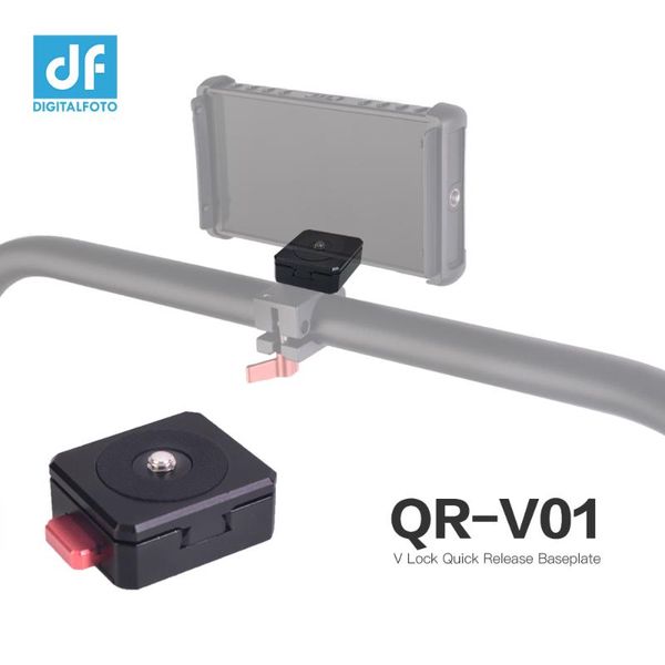 

v lock quick release baseplate with 25mm rod clamp on rig ring