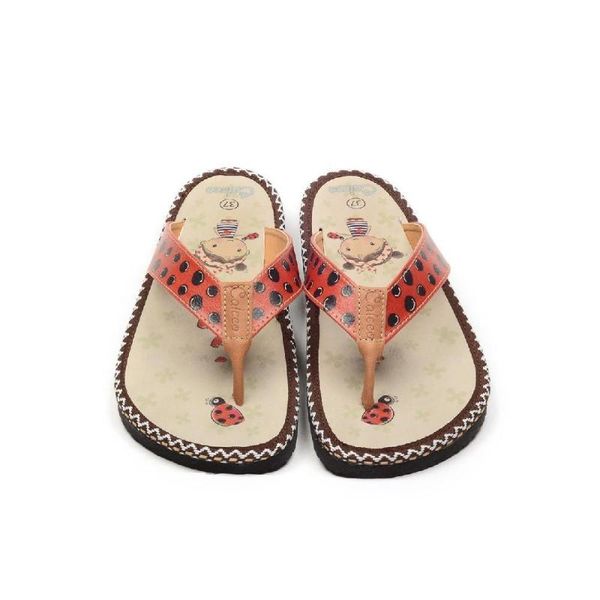 

slippers calceo women flat flipflops vegan artificial leather multicolor patterned summer 2021 styles, Black
