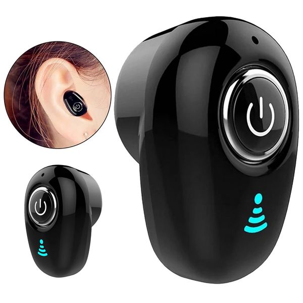 

s650 mini wireless bluetooth earphone noise cancelling bluetooth headphone handsstereo headset tws earbud with microphone
