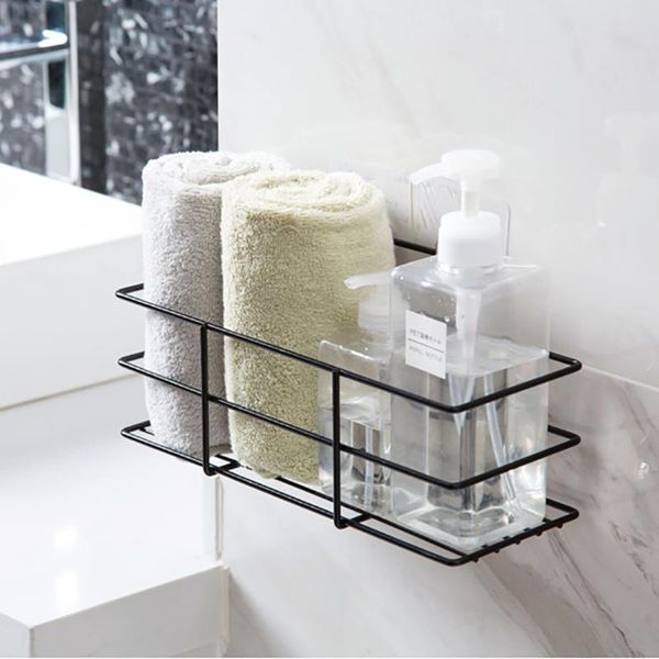 

bathroom storage & organization wall shelf accessories short holder space-saving shower shampoo soap cosmetic shelves