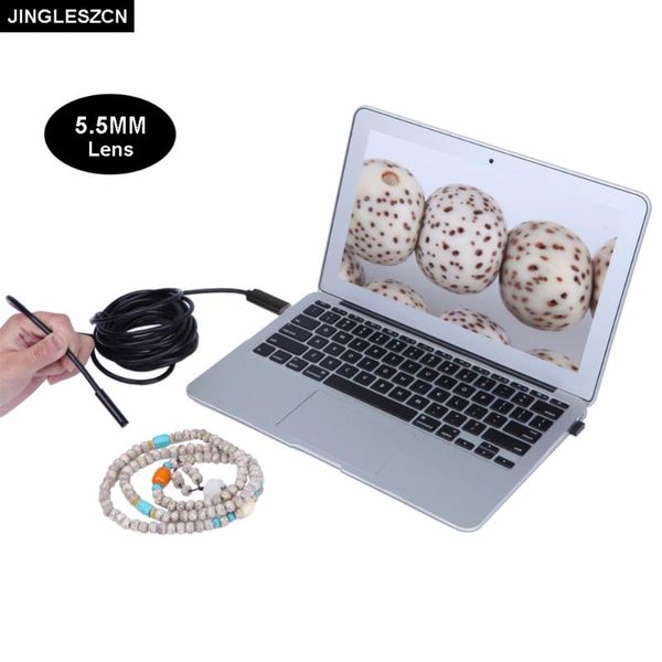 

cameras jingleszcn 5.5mm usb endoscope 2m 5m 7m 10m cable mini camera waterproof ipx67 inspection borescope pc snake video cam