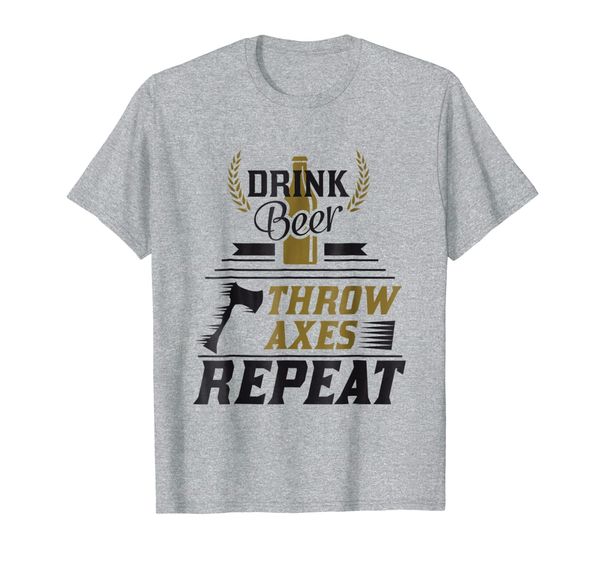 

ax throwing beer lover hatchet t-shirt axes competition men, White;black
