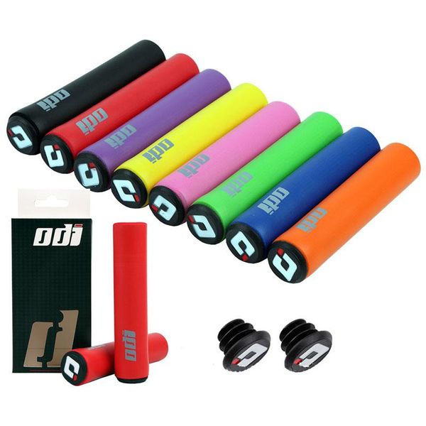 

bike handlebars &components 2pcs silicone bicycle grips cycling anti-slip grip cover mountain road mtb handlebar riding accessories