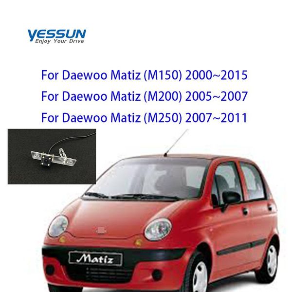 

car rear view cameras& parking sensors yessun camera for matiz daewoo (m150) 2000~2021 ccd night backup camera/license plate