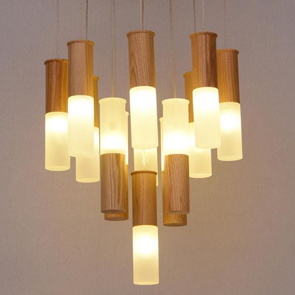 

chandeliers modern wood deside designer diy ceiling chandelier led light sconce fixture for living room bedroom home decoration