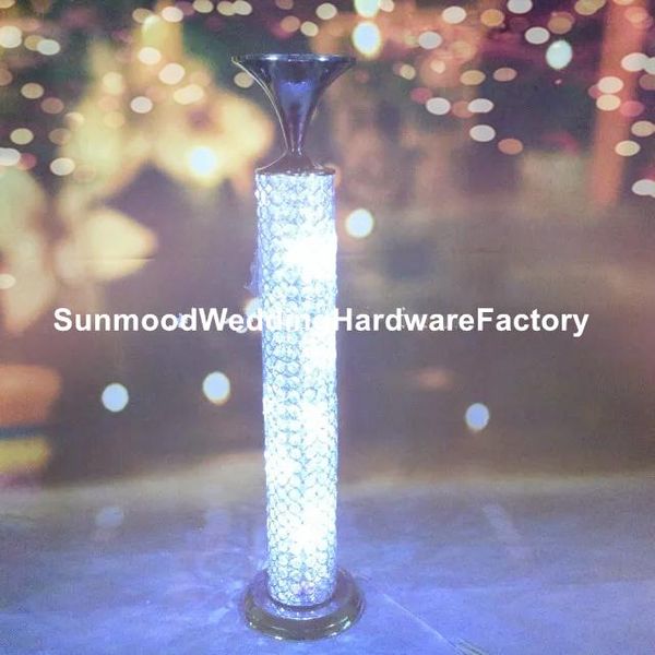 

party decoration style crystal table flower stand centerpieces for wedding