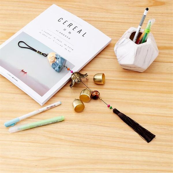 

bells ornaments four not monk wind chimes home windows and doors pendants metal home decorations bell pendants