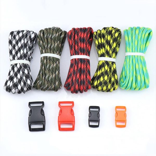 

umbrella rope umbrella rope with buckle bracelet braiding outdoor tent binding