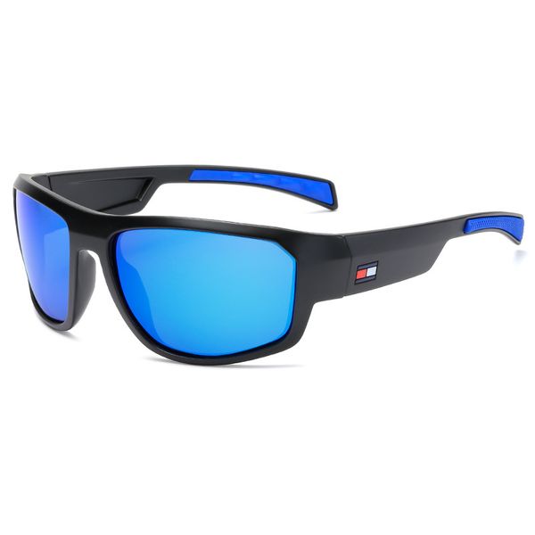 

mirror riding polarized sunglasses colorful box sports glasses men's sunglasses, White;black