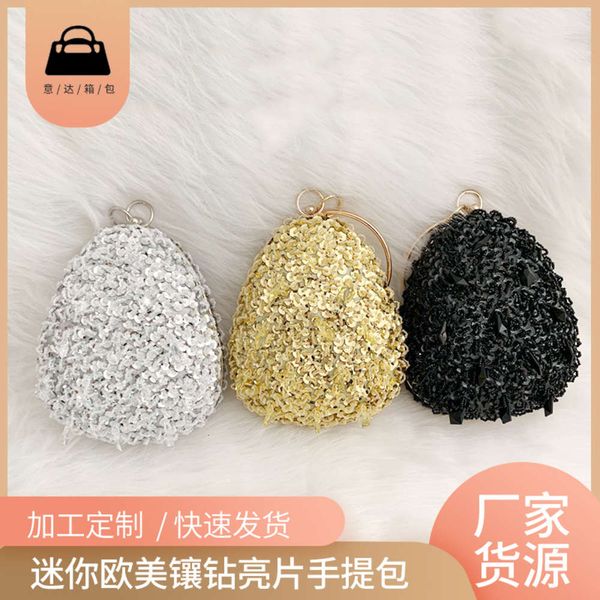 

ladies mini 2021 new korean fashion dinner bright piece portable evening bag