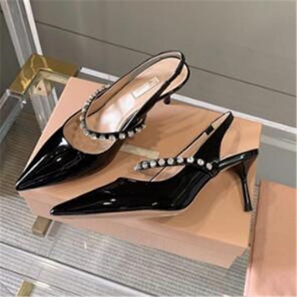 

sandals crystal women fashion woman zapatos mujer elegant ladies shoes black