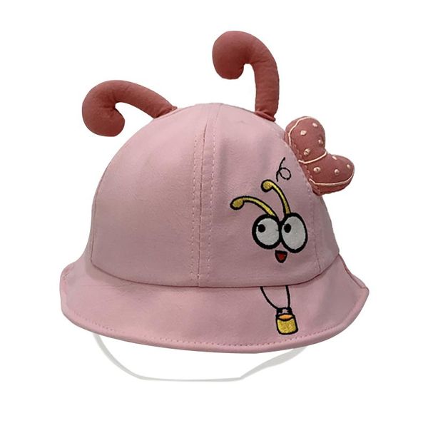 

wide brim hats design outdoor summer kids boys girls cartoons printing pattern sun bucket fashion accessories, Blue;gray