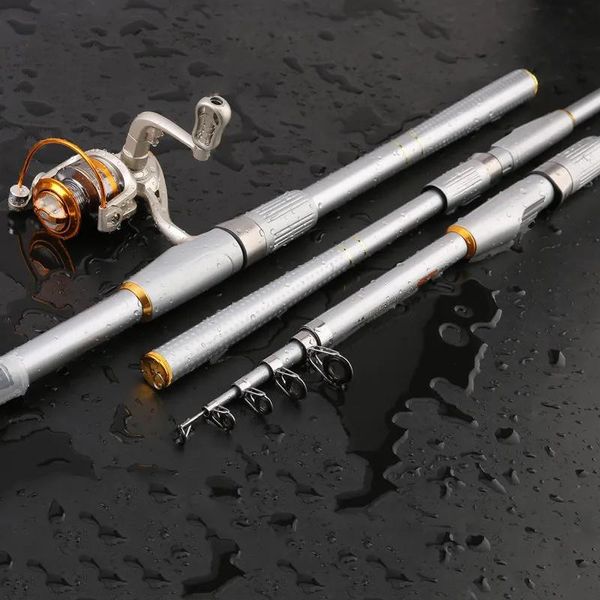 

boat fishing rods carbon rock/sea spinning rod taiwan carp lure set reel combo