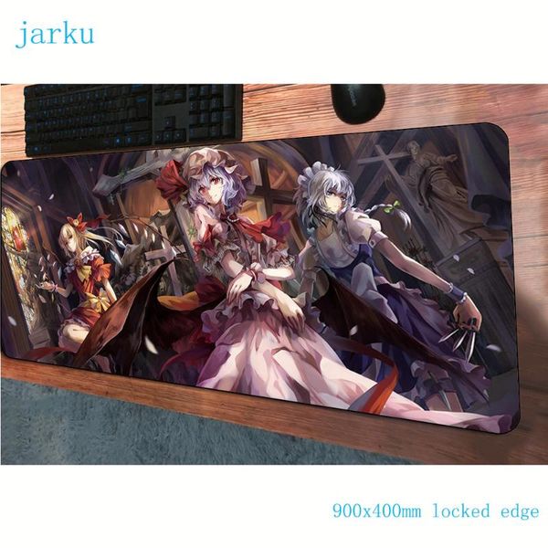 

mouse pads & wrist rests sakuya izayoi mats 900x400mm birthday gaming pad keyboard mousepad customized pc notebook gamer accessories padmous