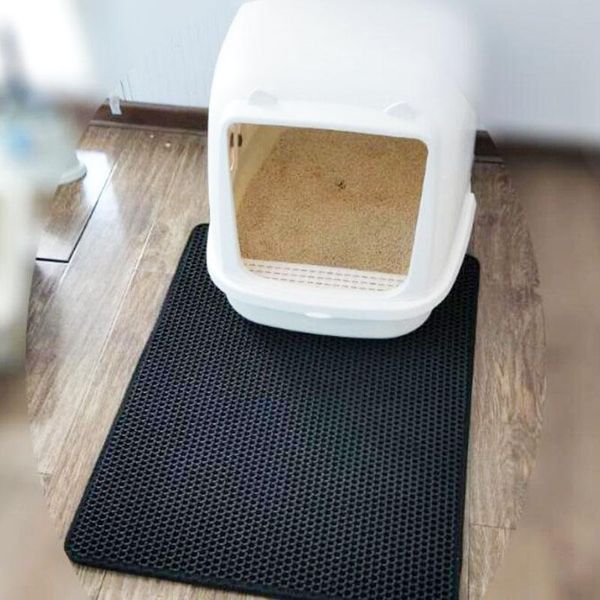 

cat beds & furniture 1 pcs double litter mat waterproof anti-urine cleaning products pet supplies trapping accessories 50cm x 40cm