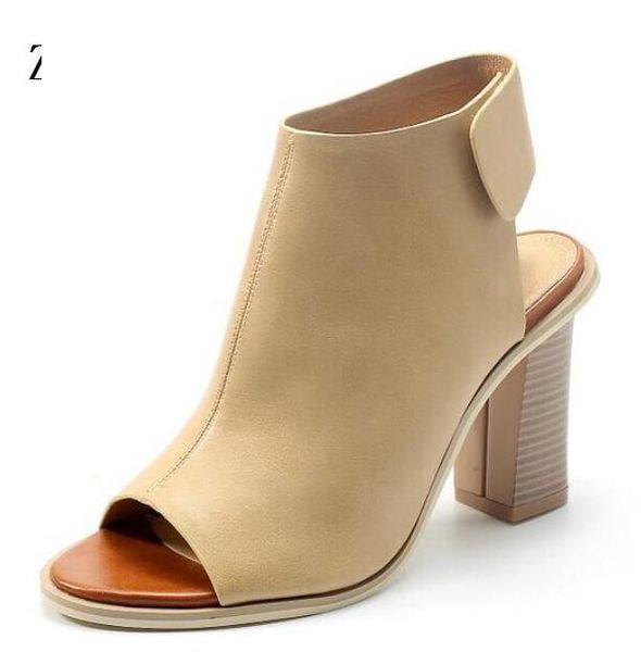 

sandals summer boots gladiator women high heels peep toe pumps great shoes woman zapatos mujer sapato feminine by16162, Black